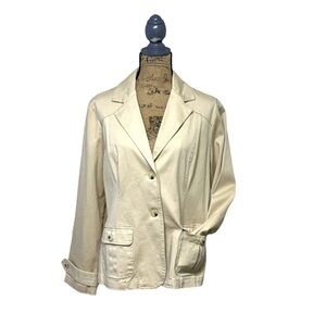 351 - Spring or Fall Jacket Size X-Large 98% Cotton